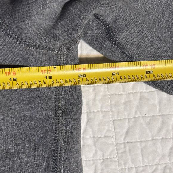 Vintage Y2K Abercrombie & Fitch Grey Hoodie Muscle Style Distressed #3 AF Logo - Picture 10 of 10